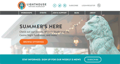 Desktop Screenshot of lighthousewriters.org